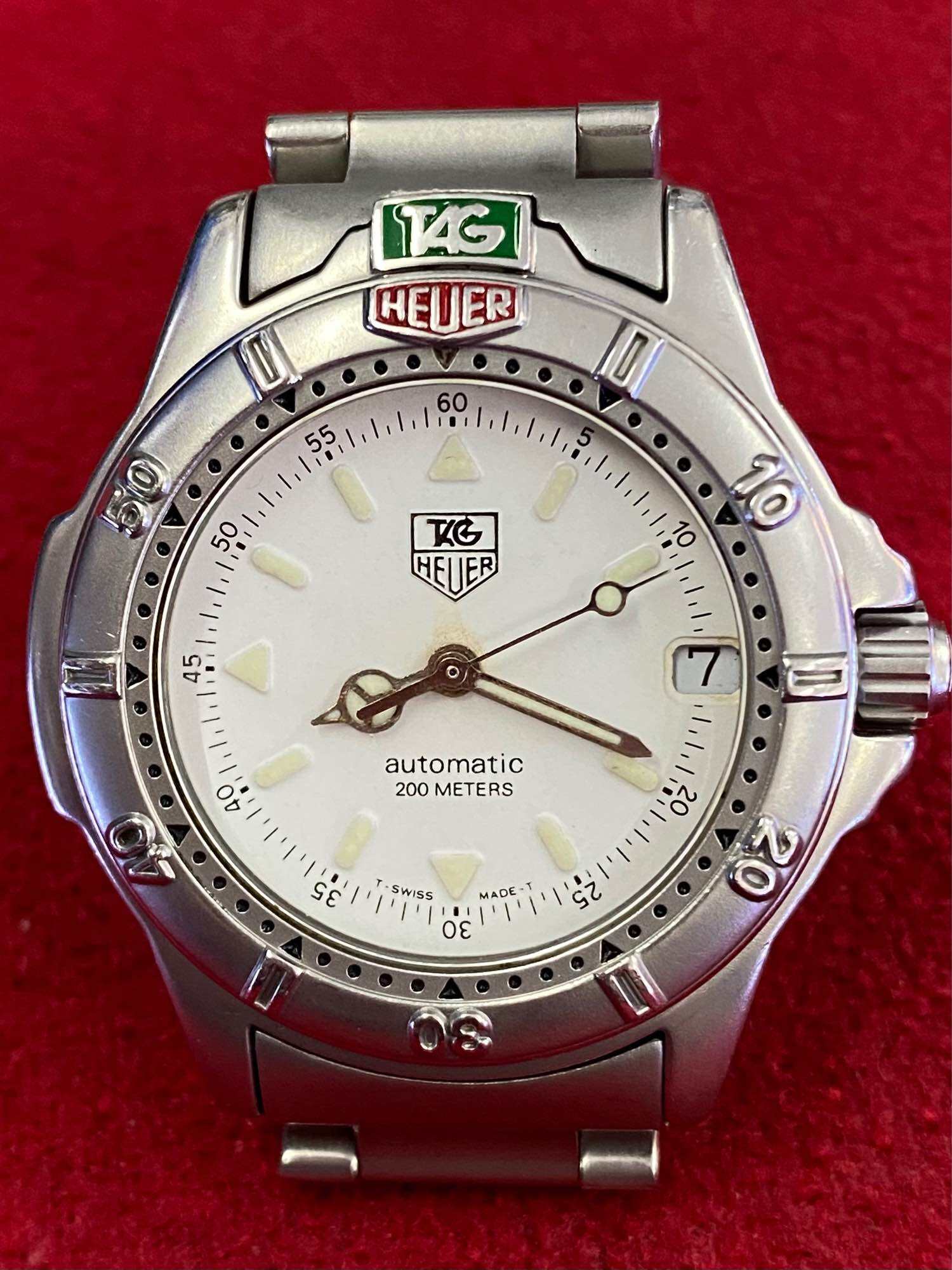 TAG HEUER Automatic professional 200 m 4000