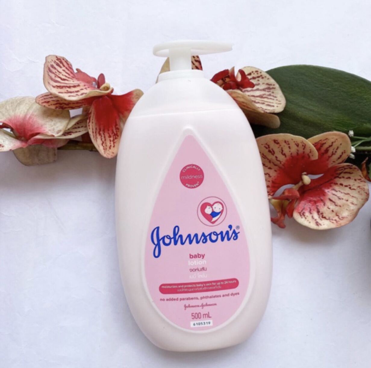 500 ml. ผลิต 04/22 Johnson’s Baby Lotion จอห์นสัน เบบี้โลชั่น สูตร