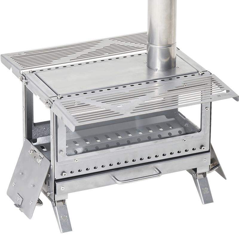Mobi Garden | Portable Stainless Steel Camping Cooker and Heater ราคา 3,169 บาท*ส่งฟรี
