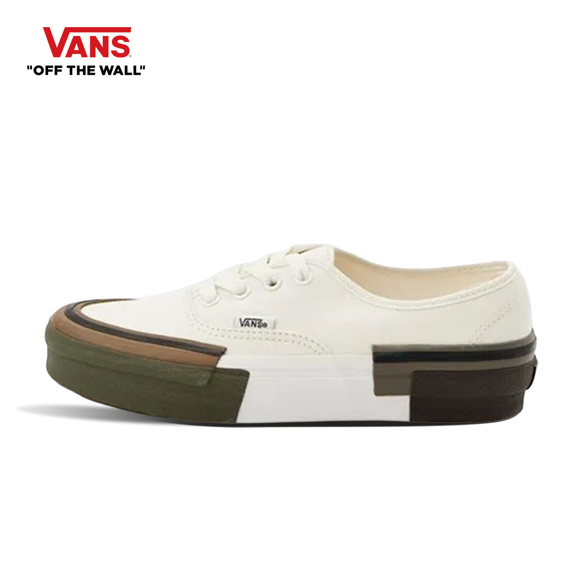 Vans Authentic Rearrange - Utility Block Blanc De B Sneakers Vans Men Women ราคา 1,300 บาท*ส่งฟรี