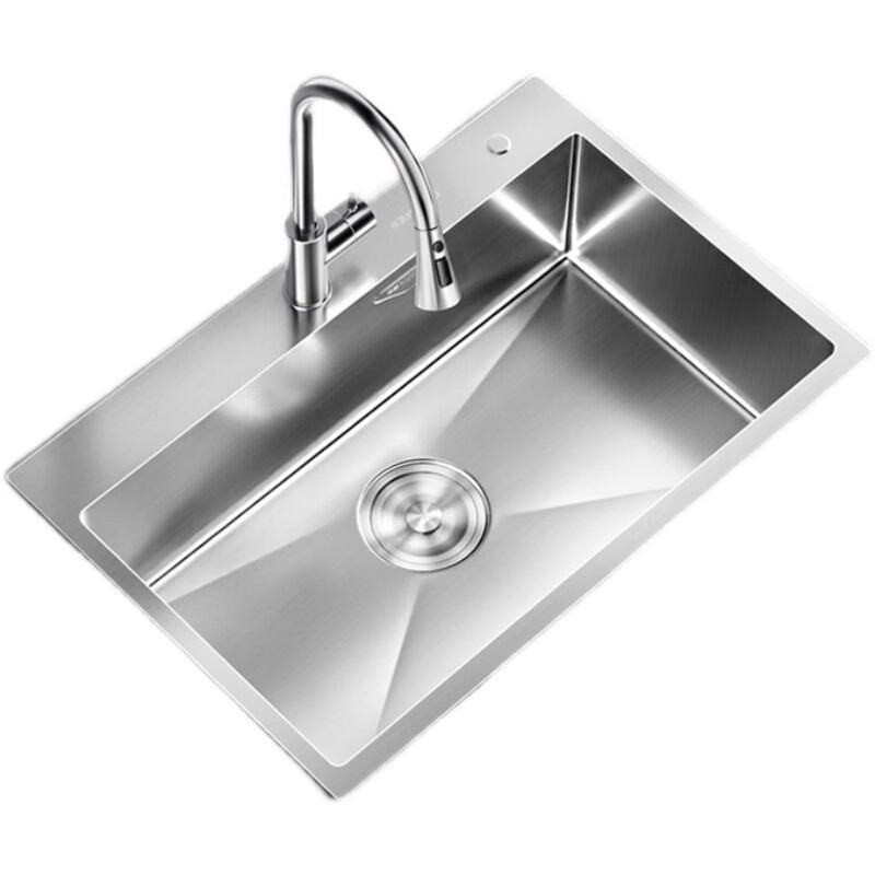 HIGOLD | Handcrafted Stainless Steel Kitchen Sink - ยี่ห้อ HIGOLD ราคา 5,176 บาท*ส่งฟรี