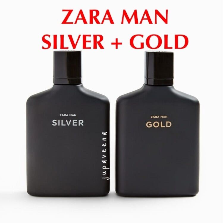 zara men silver gold
