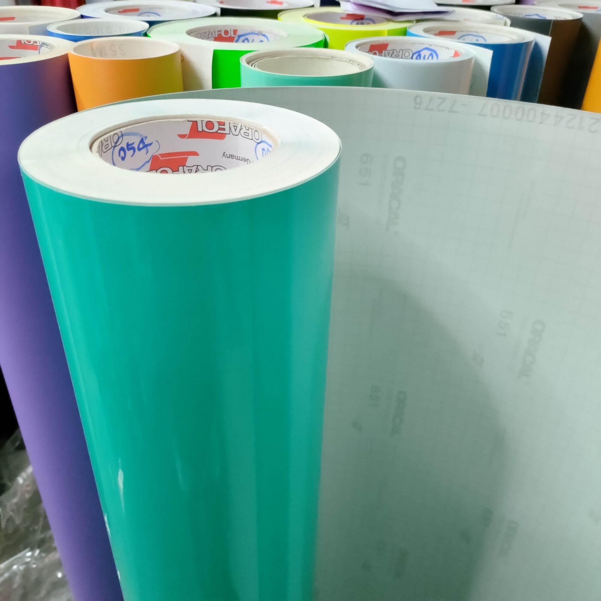 สติ๊กเกอร์ oracal 651 สำหรับตกแต่งรถ เลือก สี และ ขนาด ด้านในได้เลยจ้า ...