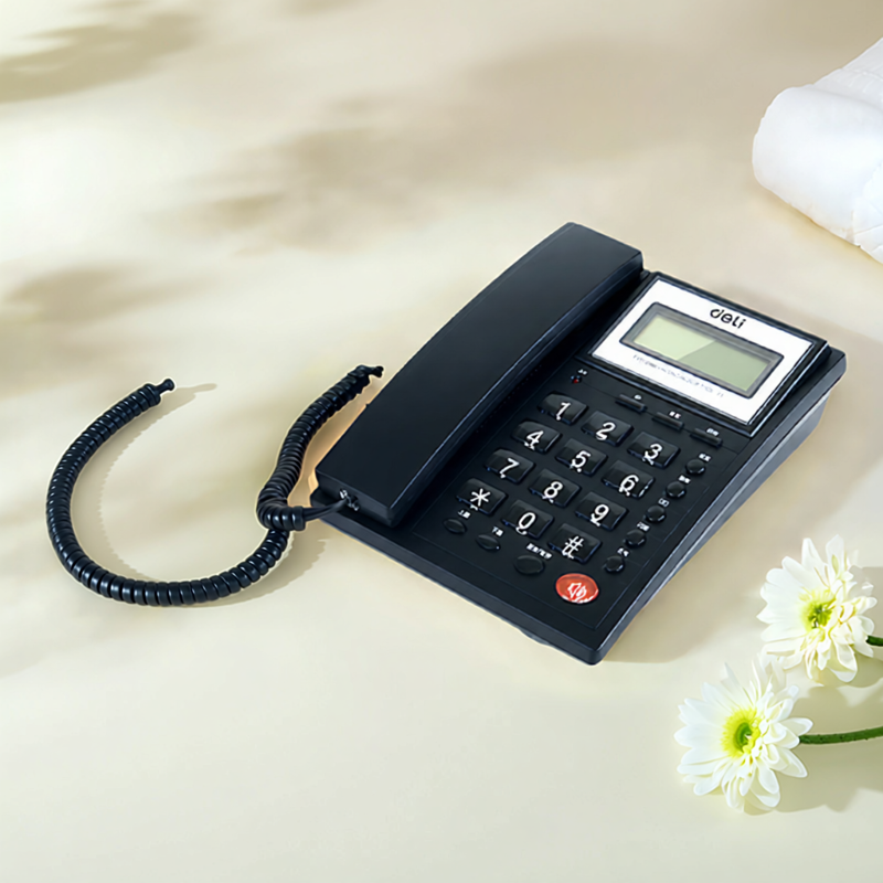 [deli | Call Display Wired Hands-Free Voice Announcing Desk Phone,deli | Call Display Wired Hands-Free Voice Announcing Desk Phone,] ราคา 1,169 บาท*ส่งฟรี