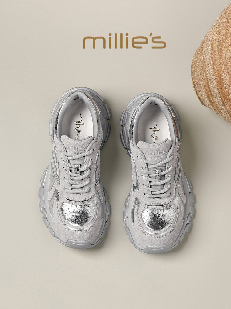 MILLIE'S | Thick Sole Casual Low Top Athletic Shoes ราคา 11,246 บาท*ส่งฟรี