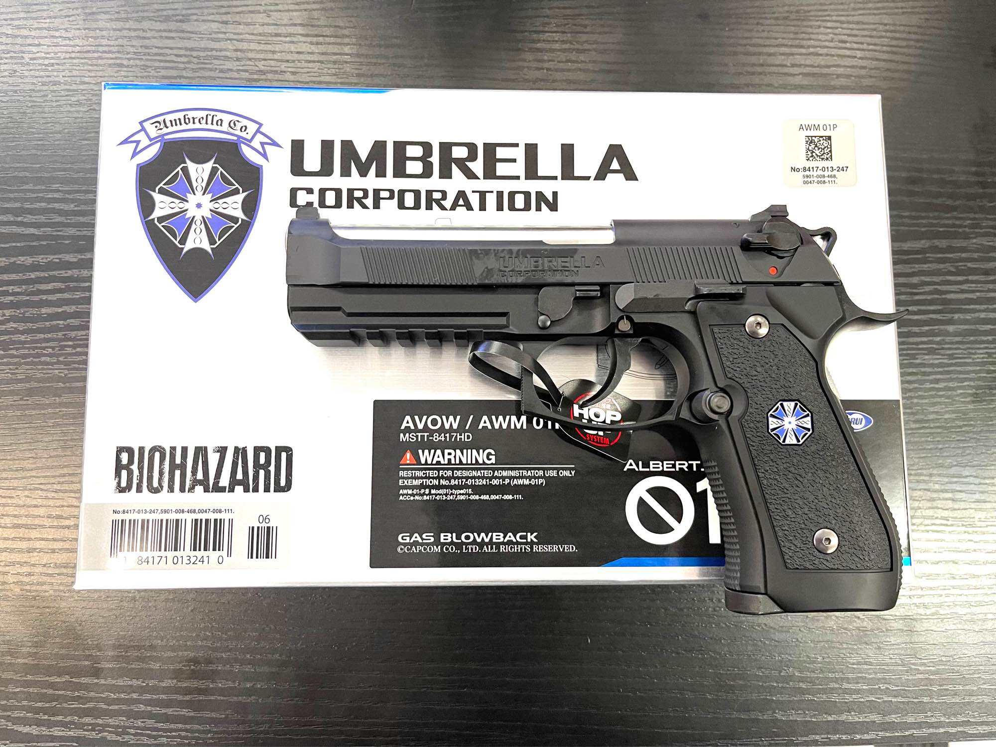 ปืนบีบีกัน รุ่น Tokyo Marui UMBRELLA Biohazard Albert W Model 01P