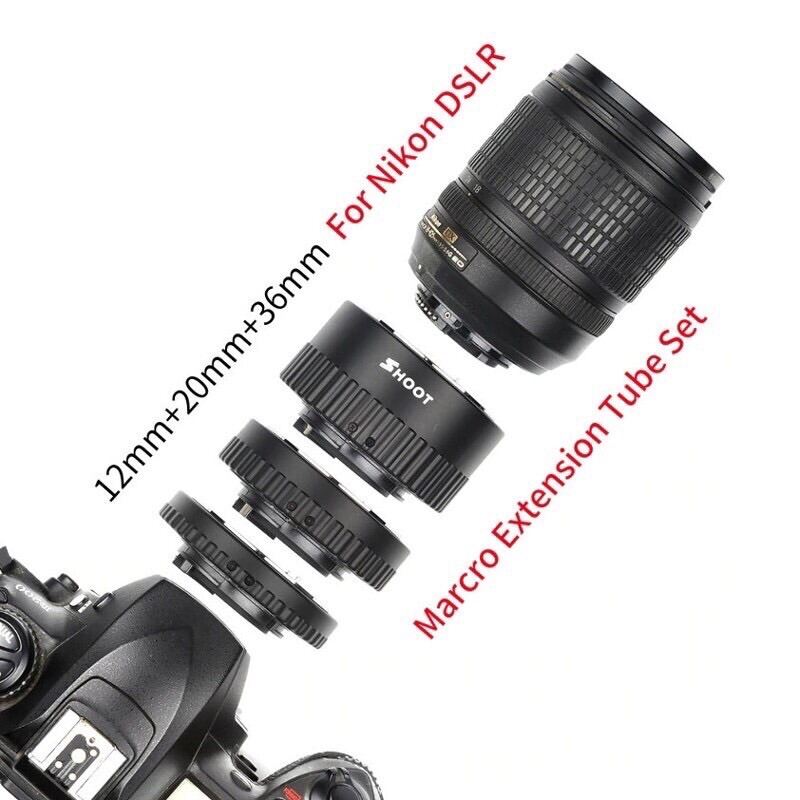 Nikon SLR DSLR F Mount Auto Focus Macro Extension Tube ท่อมาโคร ออโต้โฟกัส