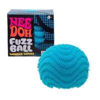 ของเล่นบีบเนื้อนุ่ม Nee Doh Fuzz Ball Wonder Waves ของเล่นเสริมพัฒนาการประสาทสัมผัส บรรเทาความเครียด สำหรับเด็กและผู้ใหญ่