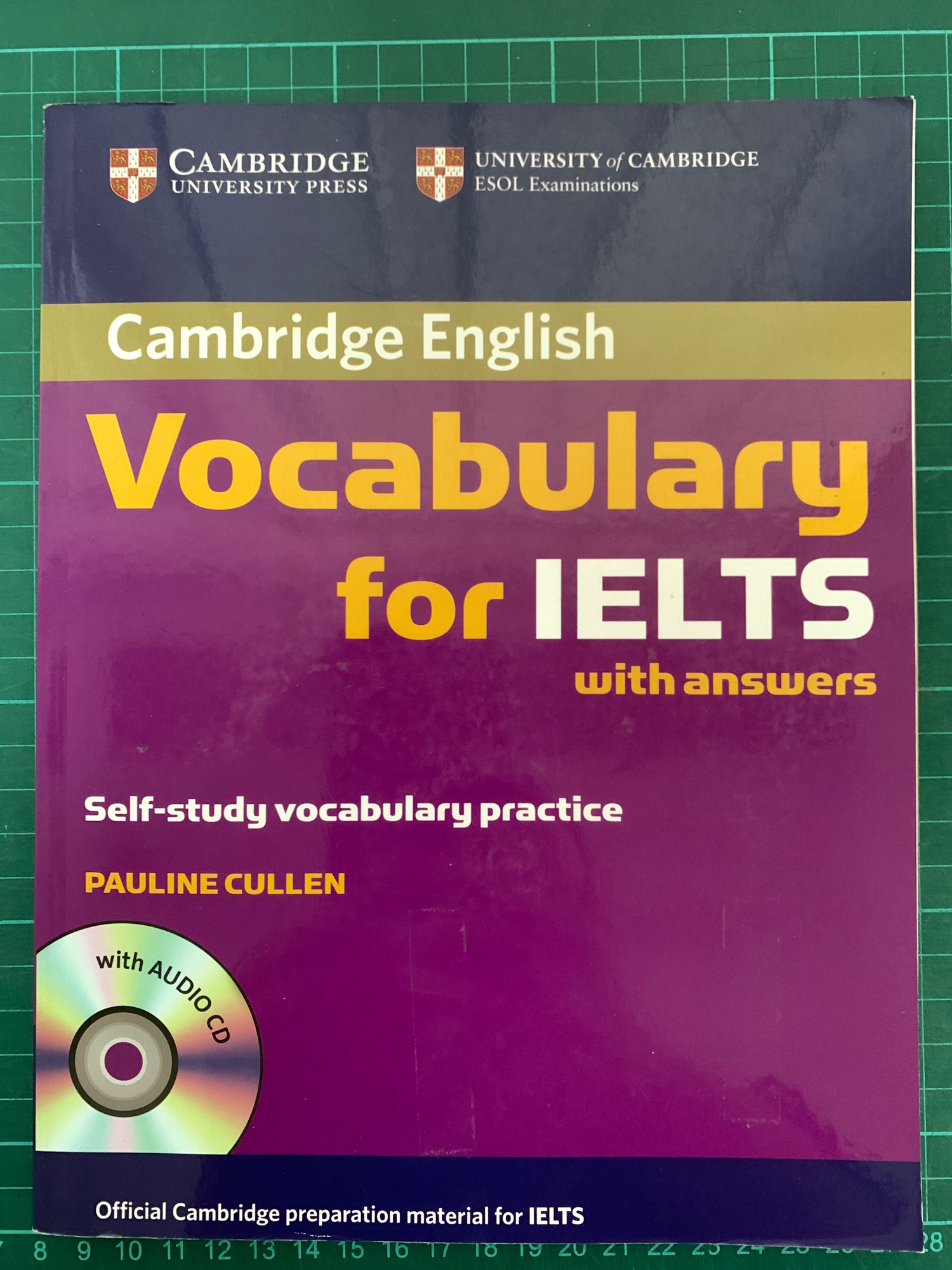 CAMBRIDGE VOCABULARY FOR IELTS WITH ANSWERS&AUDIO CD.