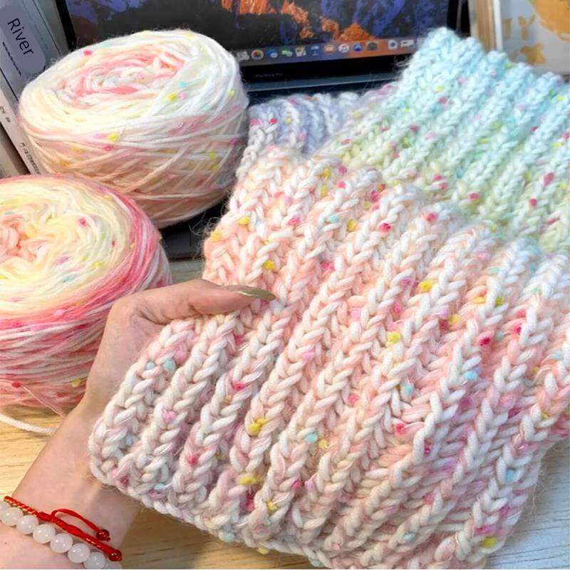 PH | Rainbow Gradient Scarf Yarn DIY Kit ราคา 188 บาท*ส่งฟรี