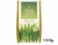 Waitrose Duchy Organic Plain White Flour/Stoneground Wholemeal Plain Wheat Flour/Strong White Bread Flour 1.5 Kg แป้งอเนกประสงค์