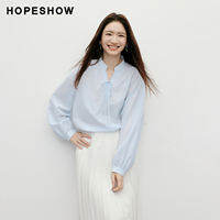 HOPESHOW | เสื้อเชิ้ตคอสูงเพื่อการลดน้ำหนักอย่างสง่างาม