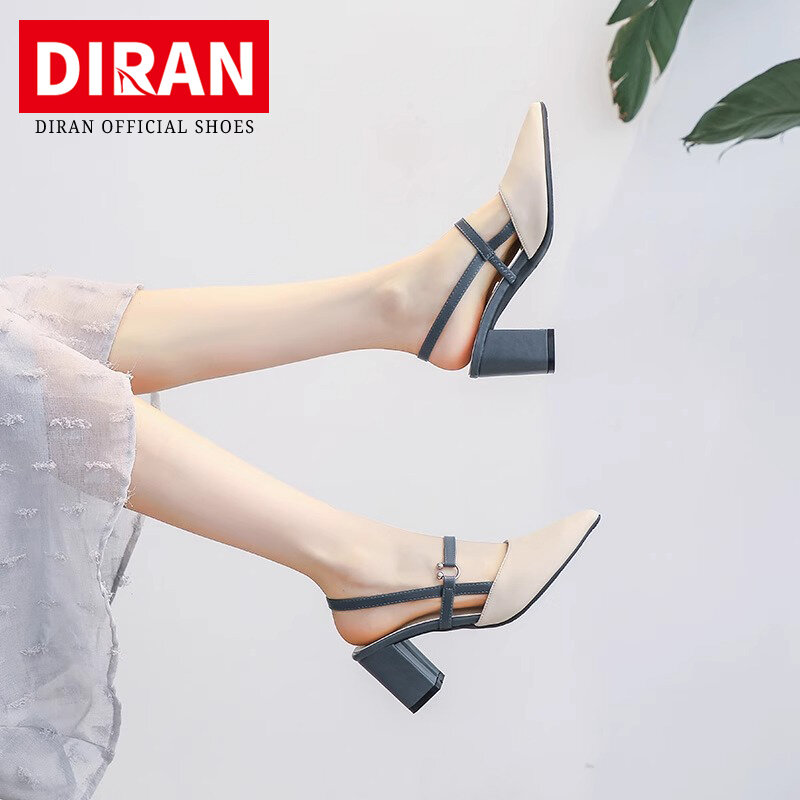 [Fairy Style New Sandals Rough Mid Heel,Fairy Style New Sandals Rough Mid Heel,] ราคา 8,216 บาท*ส่งฟรี