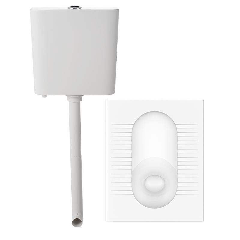 JOMOO | Anti-Odor Squat Toilet Bowl with Water Trap and Toilet Tank Set ราคา 1,263 บาท*ส่งฟรี