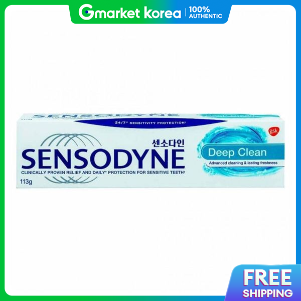 SENSODYNE | Btm-M92 Sensodyne Deep Clean Toothpaste 113g Household Goods, Daily Health, Oral Hygiene Products, ราคา 710 บาท*ส่งฟรี