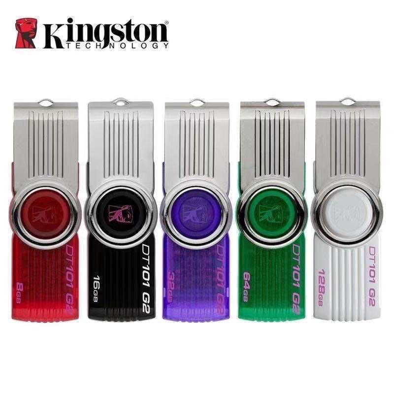 USB Flash Drive Kingston16GB  32GB 64GB 128GB 512GB แฟลชไดร์ฟ แฟลชไดร์ค่ะ micro SD