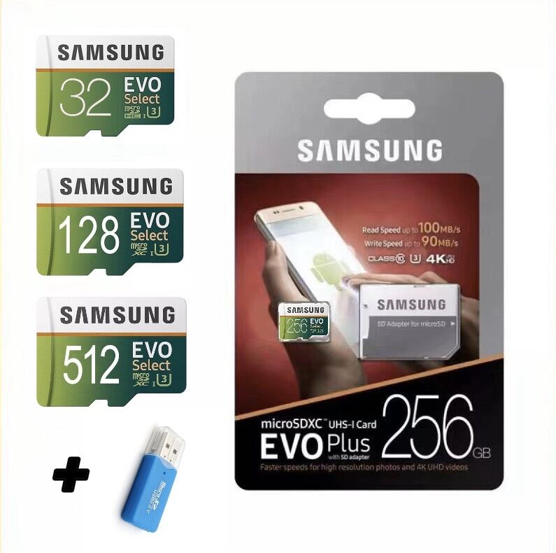 เมมโมรี่การ์ด SAMSUNG Micro SDXC 32GB 64GB 128GB Class 10 PRO Select