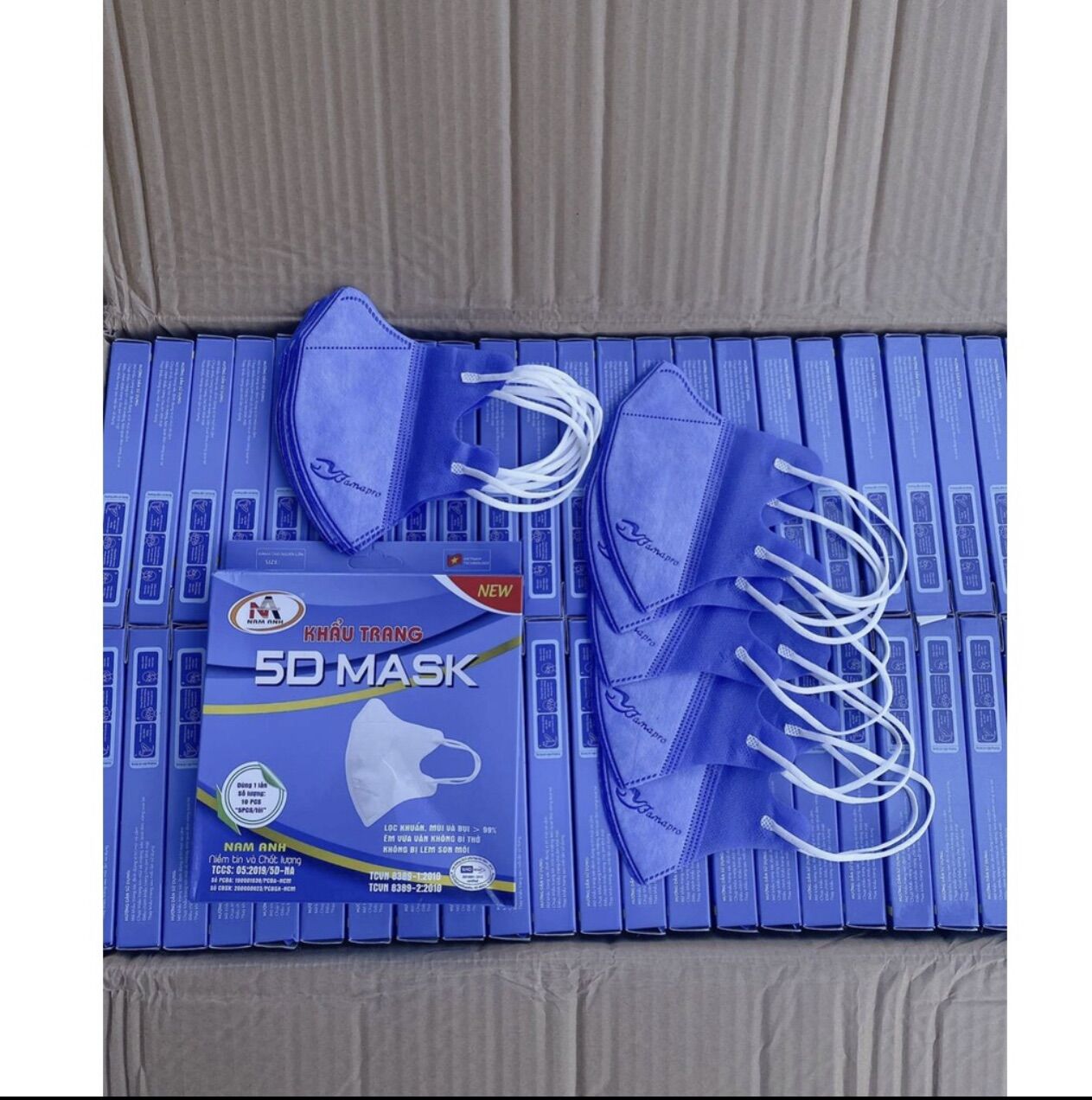 Mask 5D Famapro ของผู้ใหญ่ 1 กล่อง บรรจุ 10 ชิ้น - Sleepnnap - ThaiPick