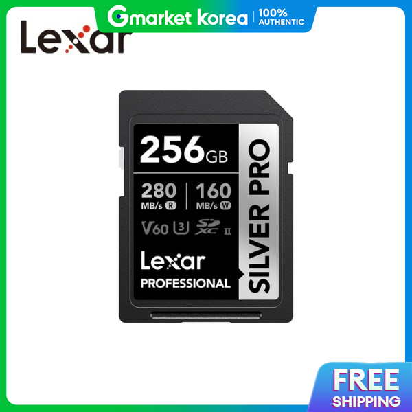 Lexar | Lexar Silver Pro Sd Memory Card Sdxc Uhs-Ii 256Gb V60 Sd Card ราคา 8,890 บาท*ส่งฟรี