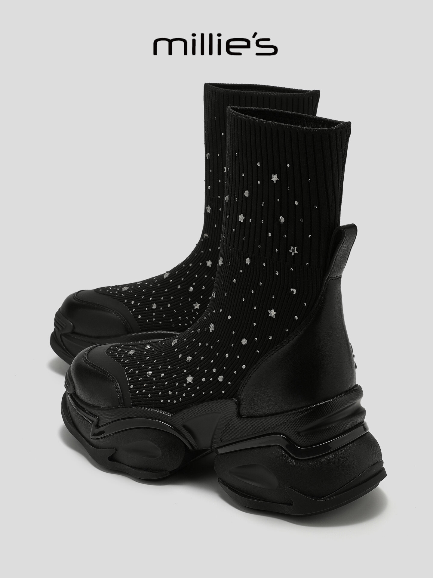Warm Furry Insulated Trendy Casual Elevating Boots ราคา 8,563 บาท*ส่งฟรี