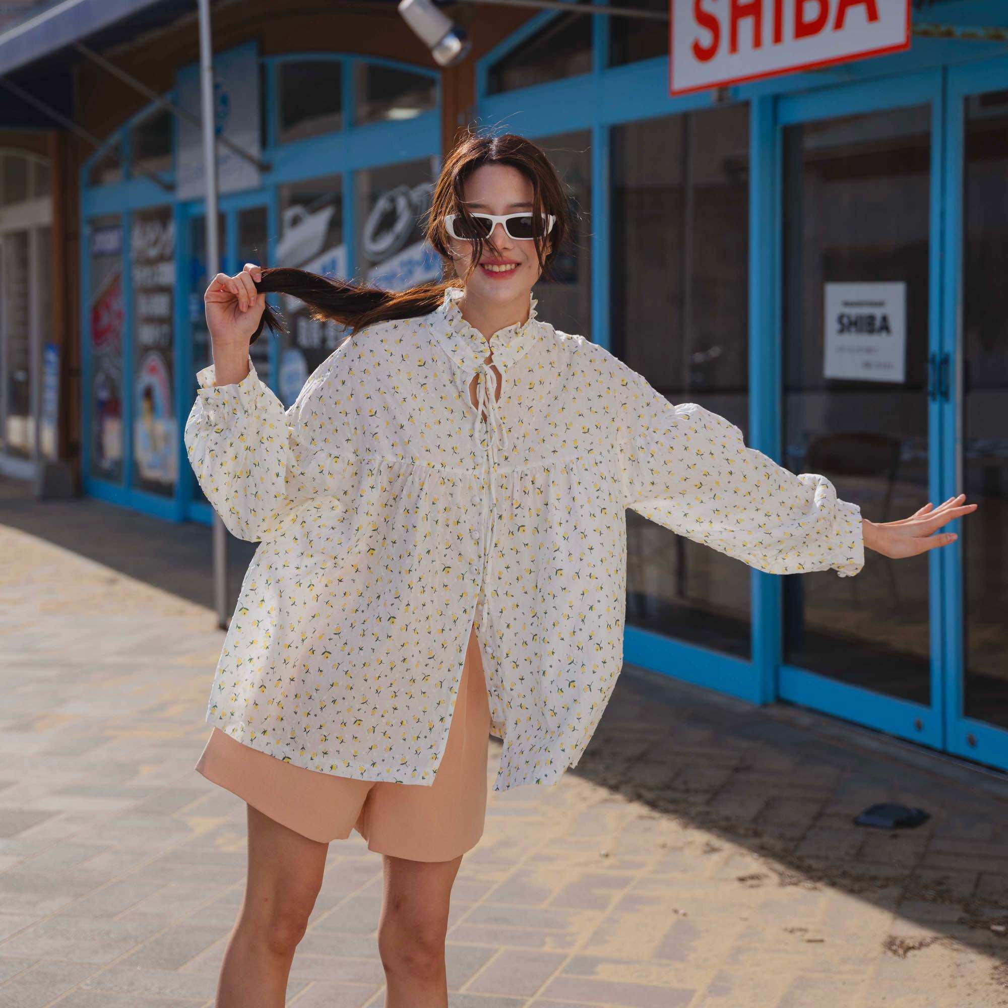 FLASHMARBLE JENNIE&DAISY BLOUSE ราคา 775 บาท*ส่งฟรี