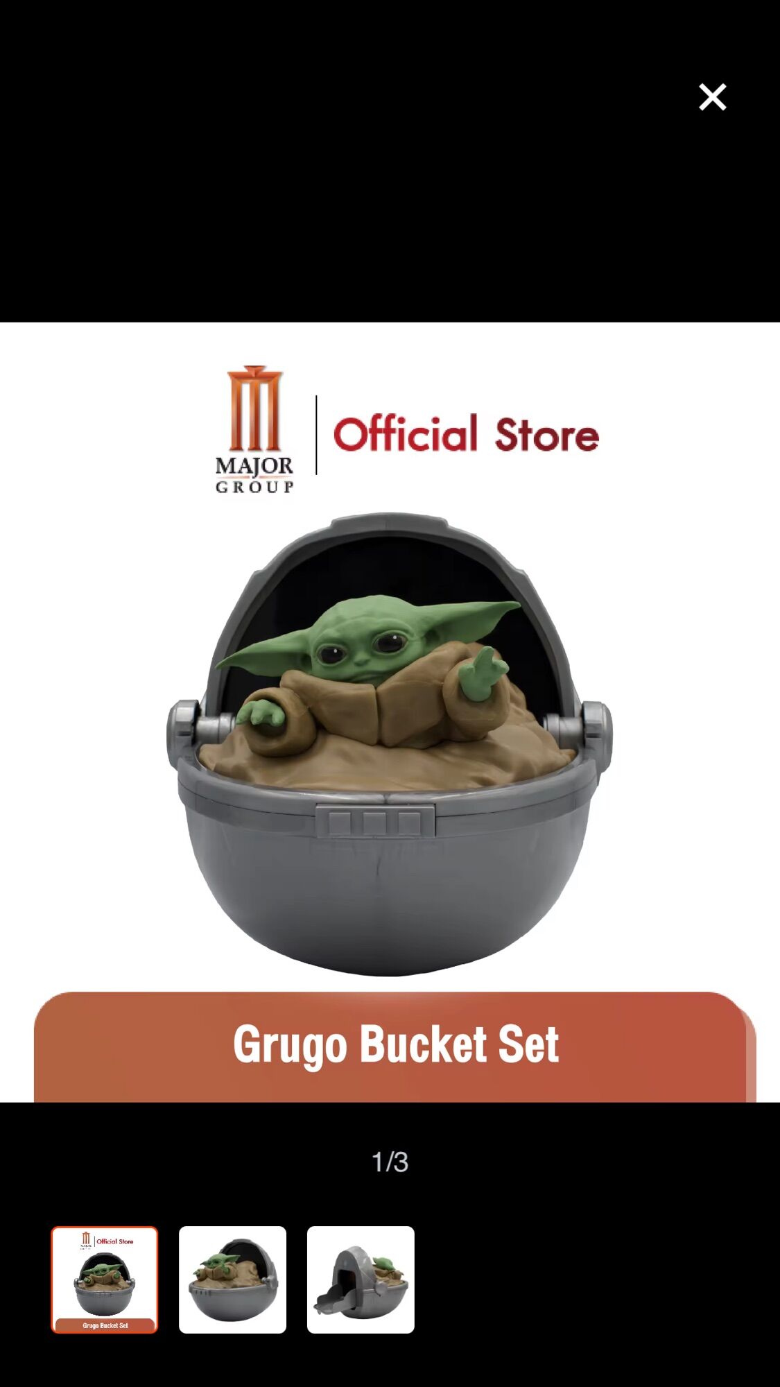 Major Grugo Bucket Popcorn, Disney 100 Years, New in Packaging ราคา 1,590 บาท*ส่งฟรี