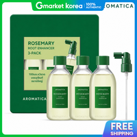aromatica | อะโรมาตกา โรสแมร รท อนแฮนเซอร 100 มล. x 3 ชน/ดแลปญหาผมรวง/เอสเซนสบำรงเสนผม/มสต