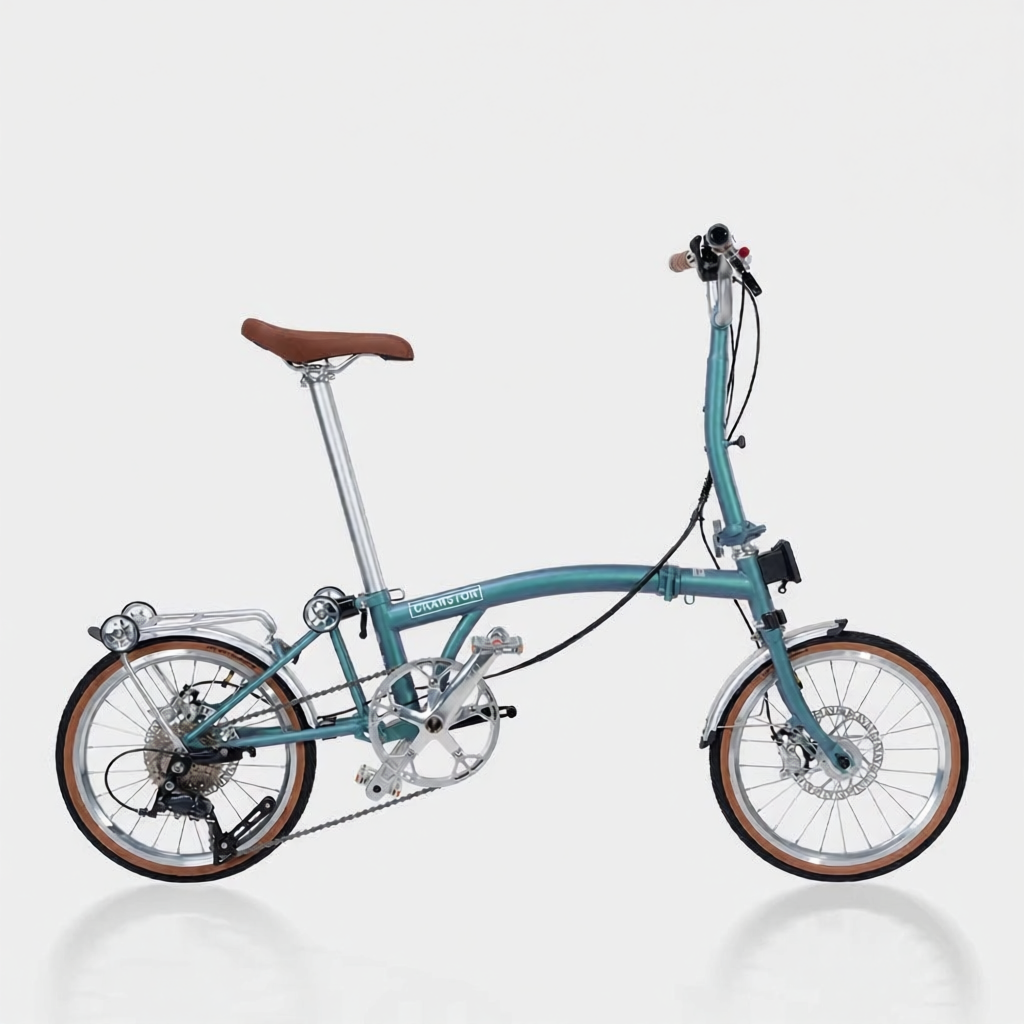 CRANSTON | Adult Ultra-light Portable Retro 9 Speed Disc Brake Bicycle 16 inch ราคา 30,881 บาท*ส่งฟรี