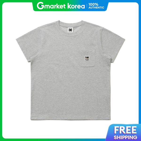 Kodak | Kodak Rainbow Sorona Pocket Short-Sleeve T-Shirt Women's Melange Grey K6222Lrs15 Mgr ราคา 1,398 บาท*ส่งฟรี