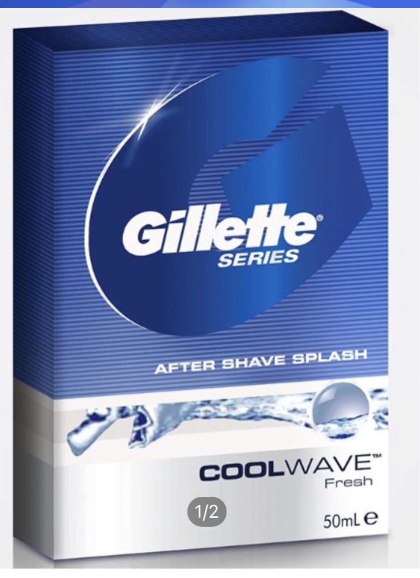Gillette Series Cool Wave After Shave Splash 50ml