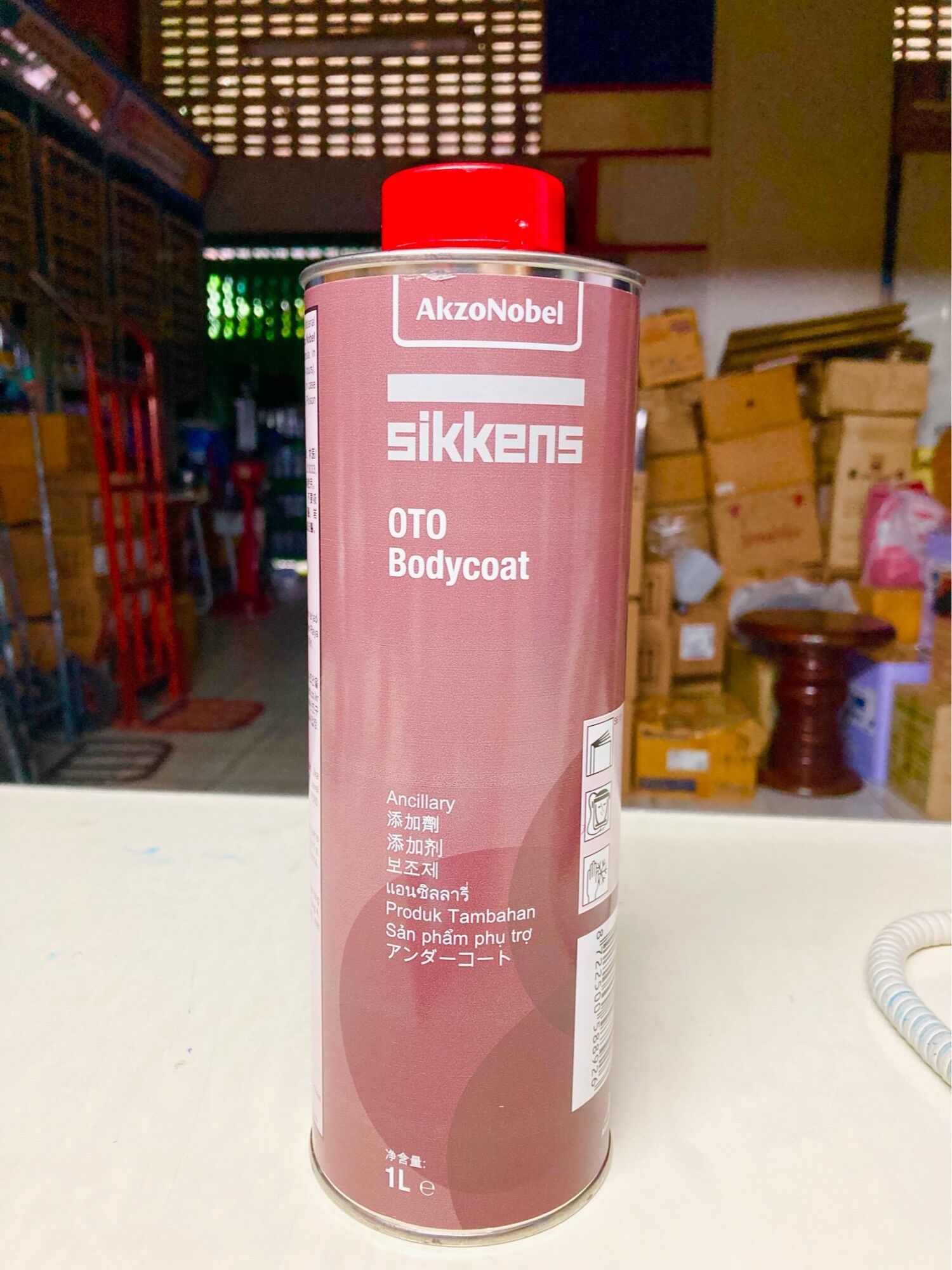 Sikkens OTO Bodycoat (สีพ่นกันสนิมใต้ท้องรถ) ขนาด 1 ลิตร | Lazada.co.th