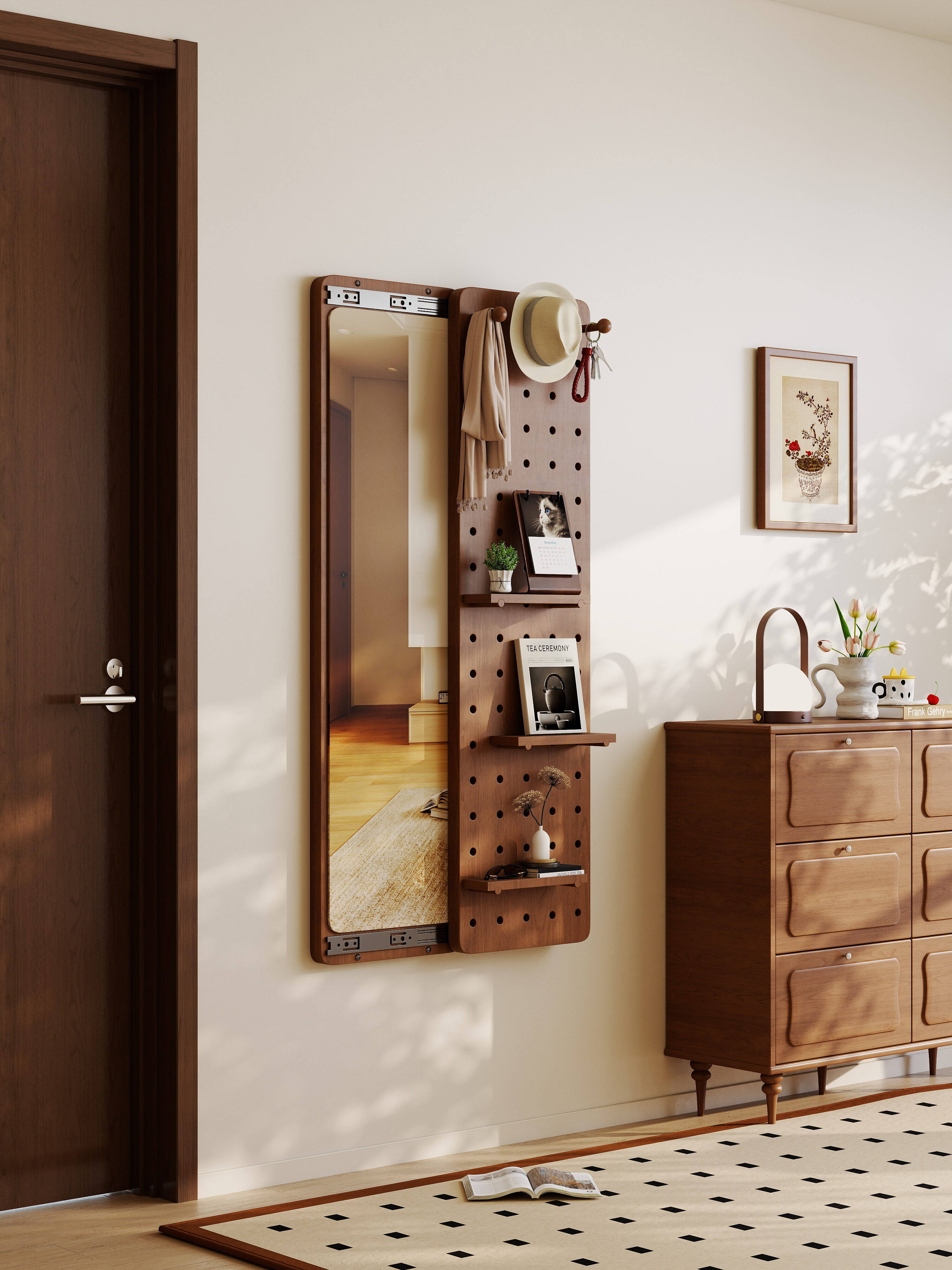 BEIQIVI | Full Length Dressing Wall Mirror ราคา 5,382 บาท*ส่งฟรี