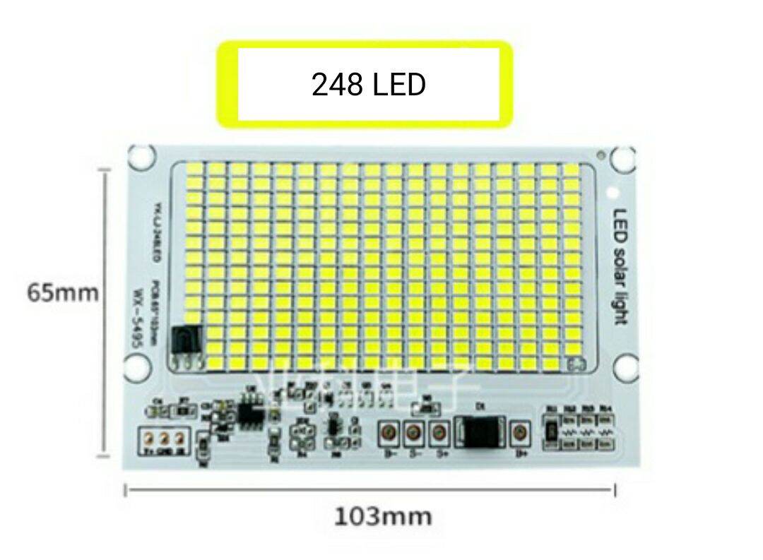 โคมไฟสวน โคมไฟน้ำท่วม บอร์ดLED 248เม็ด และ528เม็ด 3.2v.-3.7v ( ขออภัยครับสินค้าหมดชั่วคราวเข้าสต๊อกสินค้าไม่ทัน )