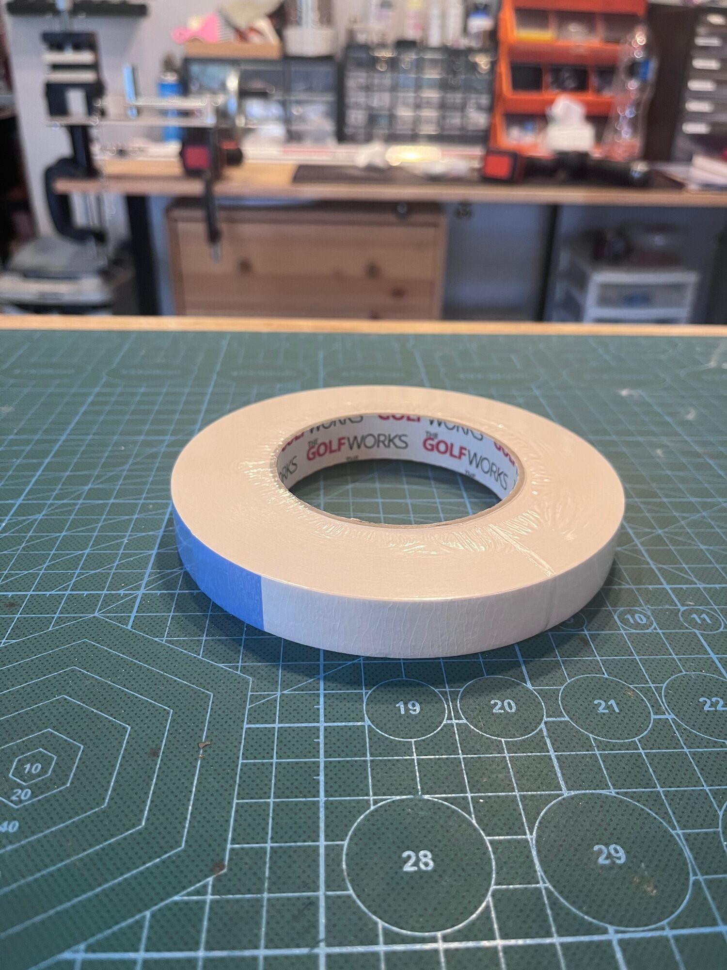 Golf Grip tape Golfworks เทปสองหน้าสำหรับใส่กริ๊ฟ ไม้กอล์ฟ Lazada.co.th