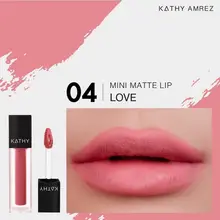 ภาพขนาดย่อของภาพหน้าปกสินค้าลิป Kathy Mini Matte Lip   ลิปกระแต ลิปไม่ติดแมส จากร้าน Exculsive Society บน Lazada ภาพที่ 7