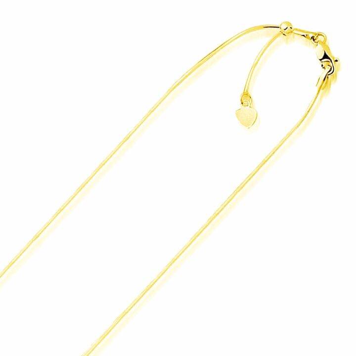 สินค้าดิจิทัลและบัตรกำนัล NATHALIAS NEW YORK โซ่งูแบบปรับได้ Nathalias NY ทองคำ 14k สีเหลือง (0.8 มม.) ราคา 34,300 บาท*ส่งฟรี