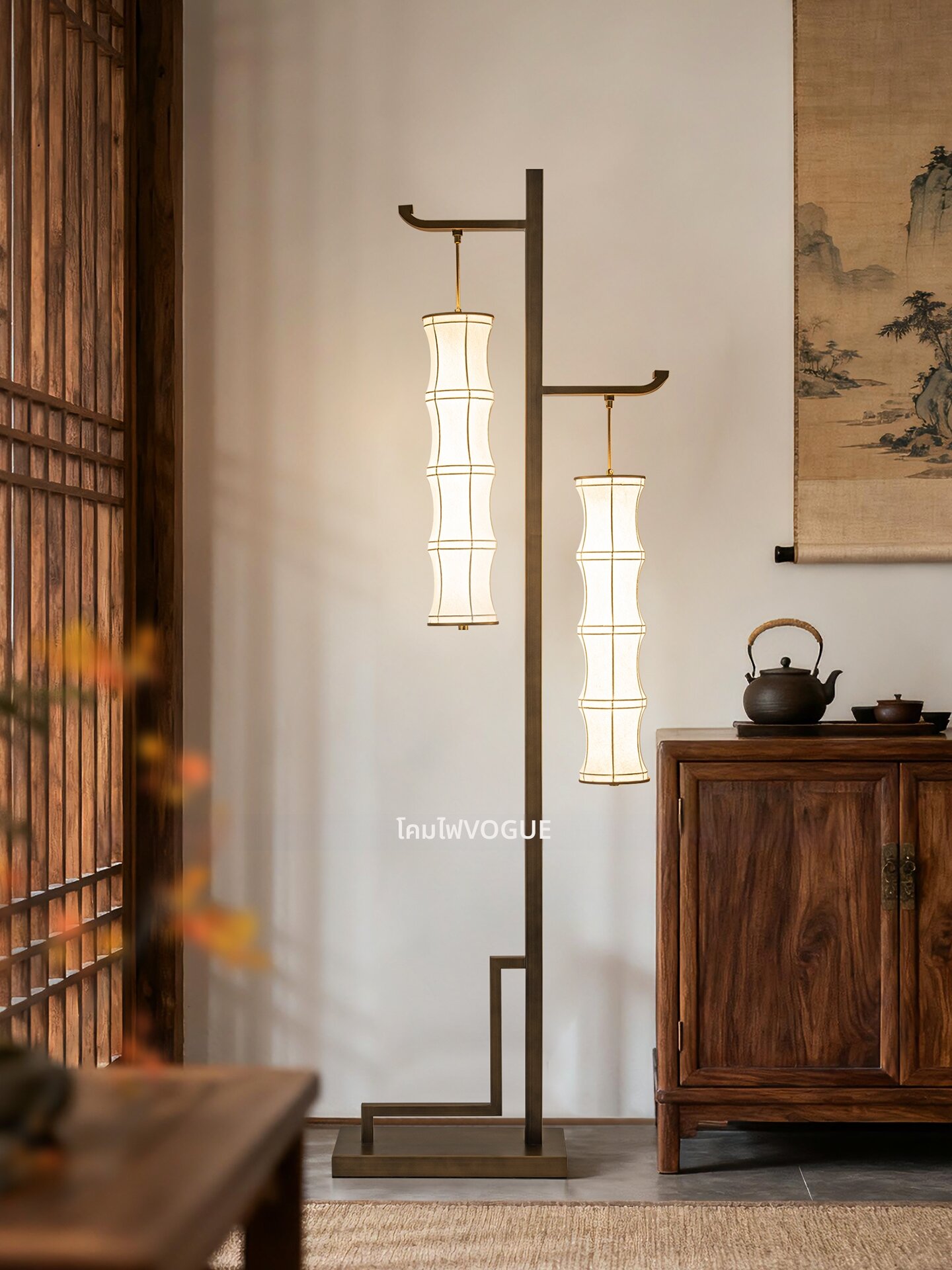 WOGU | Song Style Aesthetic Floor Lamp ราคา 7,766 บาท*ส่งฟรี