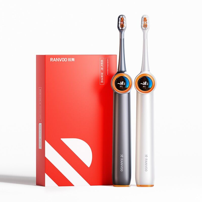RANVOO | Adult Sonic Electric Toothbrush with Bubble Jet Vibrating Technology Soft Bristles ราคา 7,995 บาท*ส่งฟรี