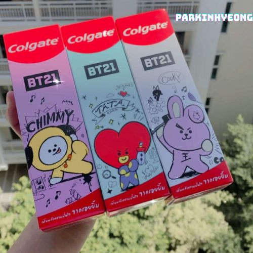 Colgate X BT21 Collection Limited Edition !