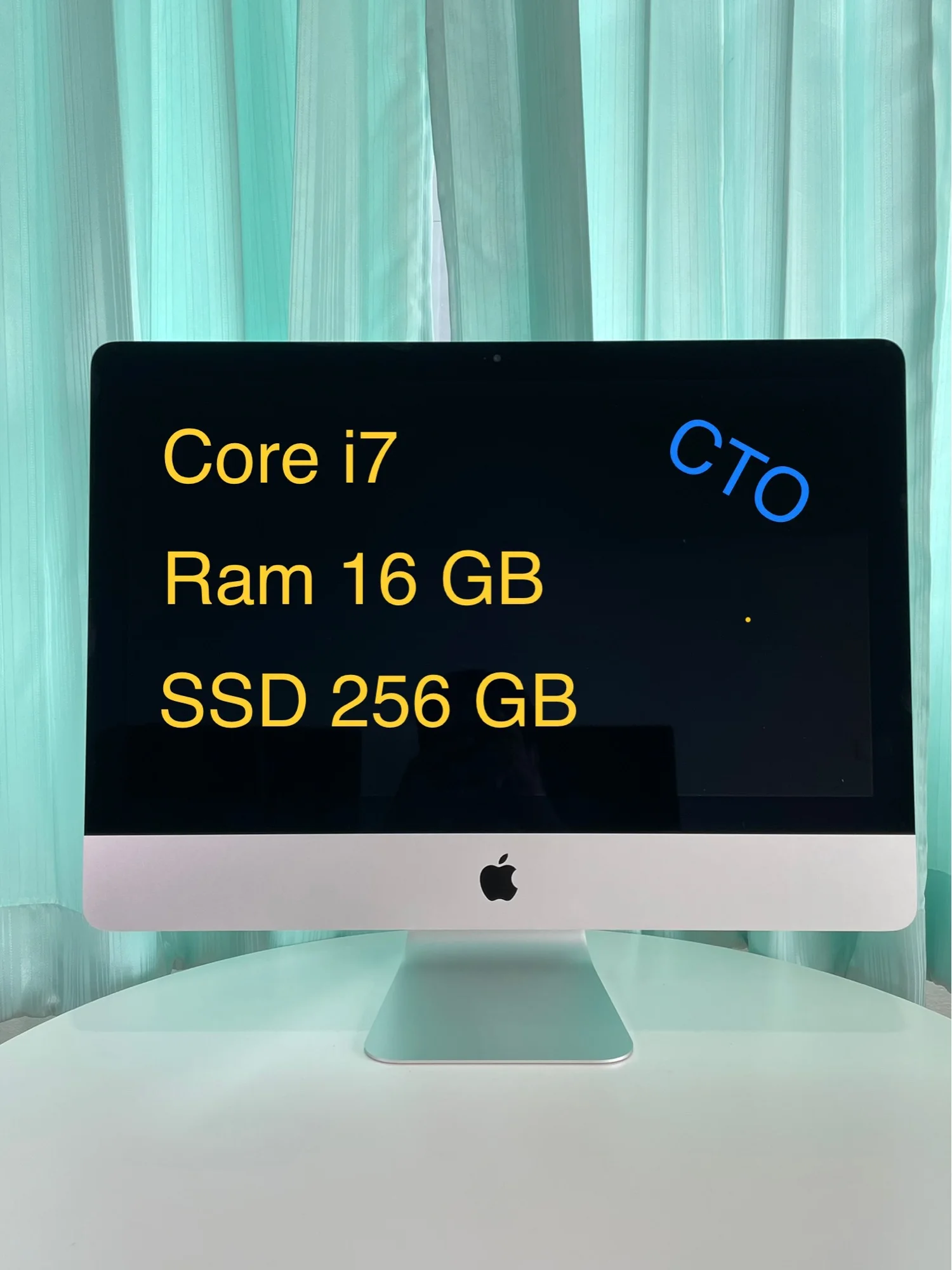 CTO iMac 21.5” ตัวท๊อป Core i7, SSD 256, Ram 16 GB, แรงๆ