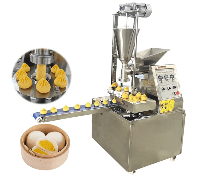 เครื่องทำซาลาเปา เครื่องปั้นซาลาเปาใส่ไส้อัตโนมัติ ราคา 76,521 บาท*ส่งฟรี