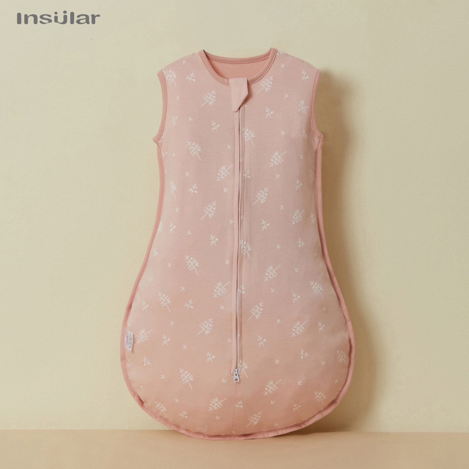 Insular | Insular Baby Sleep Sack ถุงนอน Unisex แขนกุดผ้าฝ้าย 100% สวมใส่ผ้าปูที่นอนผ้าห่มฤดูร้อนนุ่มสําหรับทารกเด็กวัยหัดเดิน