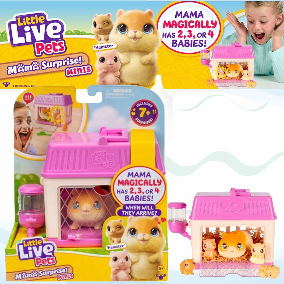 พร้อมส่ง Mama Surprise S4 Mini Playset Hamster รุ่นใหม่ล่าสุด ราคา 1,990 บาท*ส่งฟรี