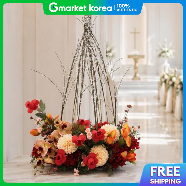 ART BOX | Artbox /Flower Tree Dawn Dew Temple Flower Arrangement Artificial Flower Bowl Centerpiece 58X80Cm ราคา 5,675 บาท*ส่งฟรี