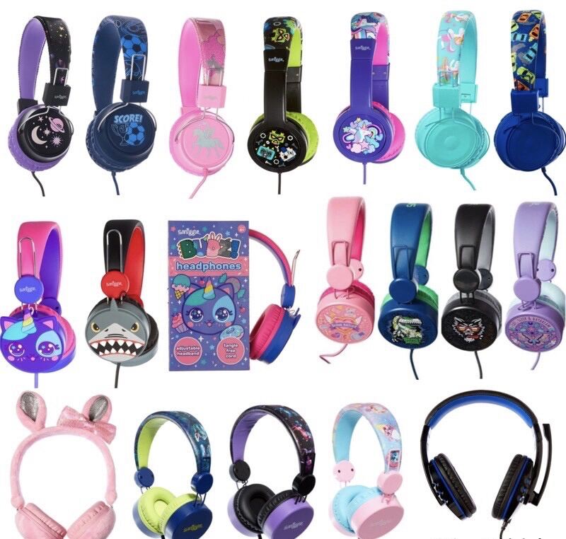 ร้านไทย Smiggle สมิกเกอร์ หูฟังเด็ก headphone ของแท้ 100% สินค้าพร้อมส่งในไทย