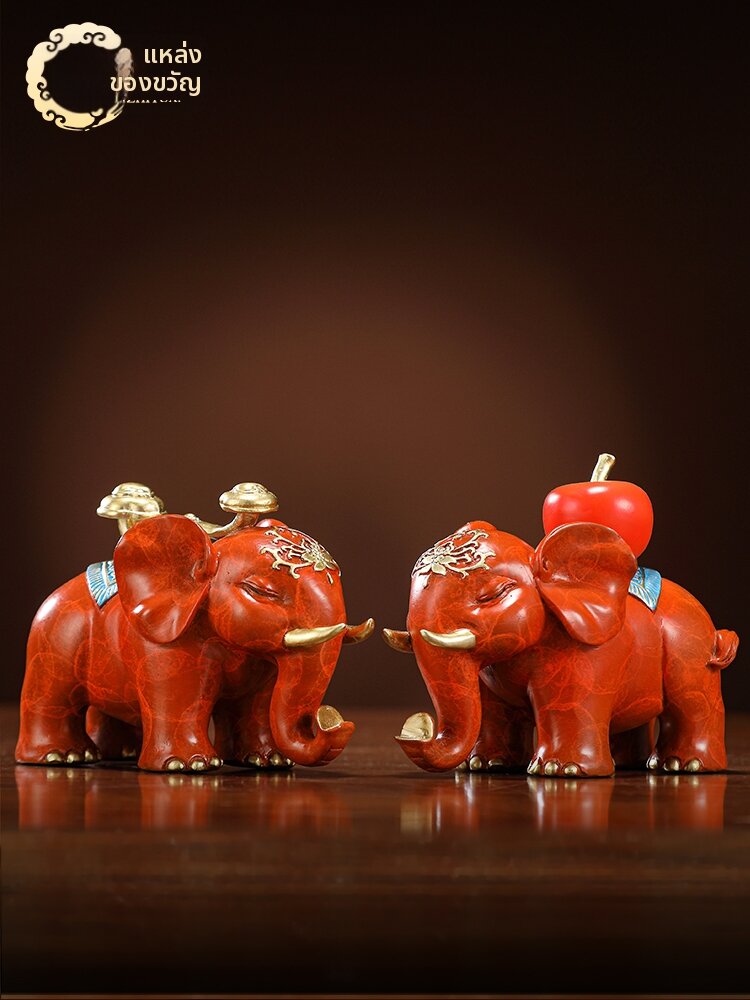 LIZHIYUAN | Lucky Prosperous Elephant Statue ราคา 7,839 บาท*ส่งฟรี