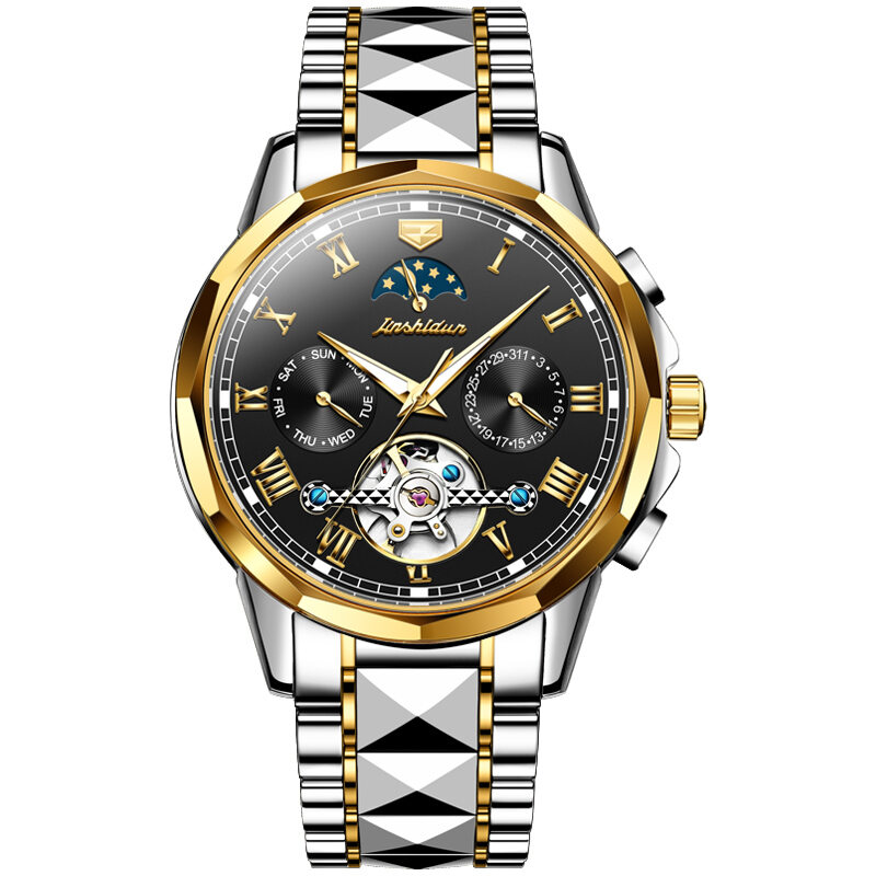 AOLISHE | Automatic Mechanical Men's Watch Black Samurai Business ราคา 15,009 บาท*ส่งฟรี