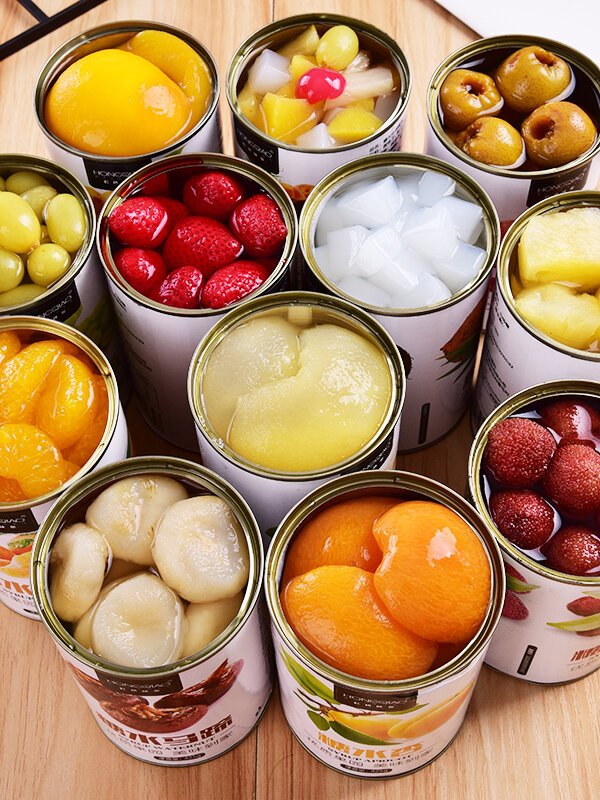 GUOXIANGQIAN | Mixed Fruits Canned 6 cans ราคา 1,501 บาท*ส่งฟรี