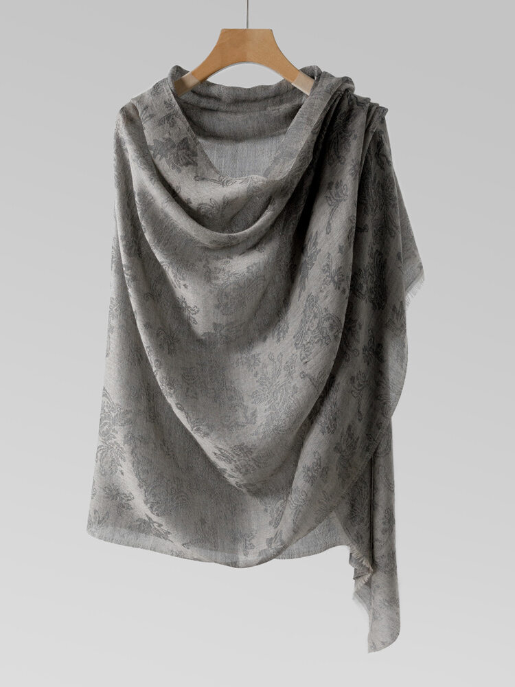 XIZILU | High-end Lightweight Shawl with 3D Embroidery and Stylish Accessories ราคา 2,984 บาท*ส่งฟรี