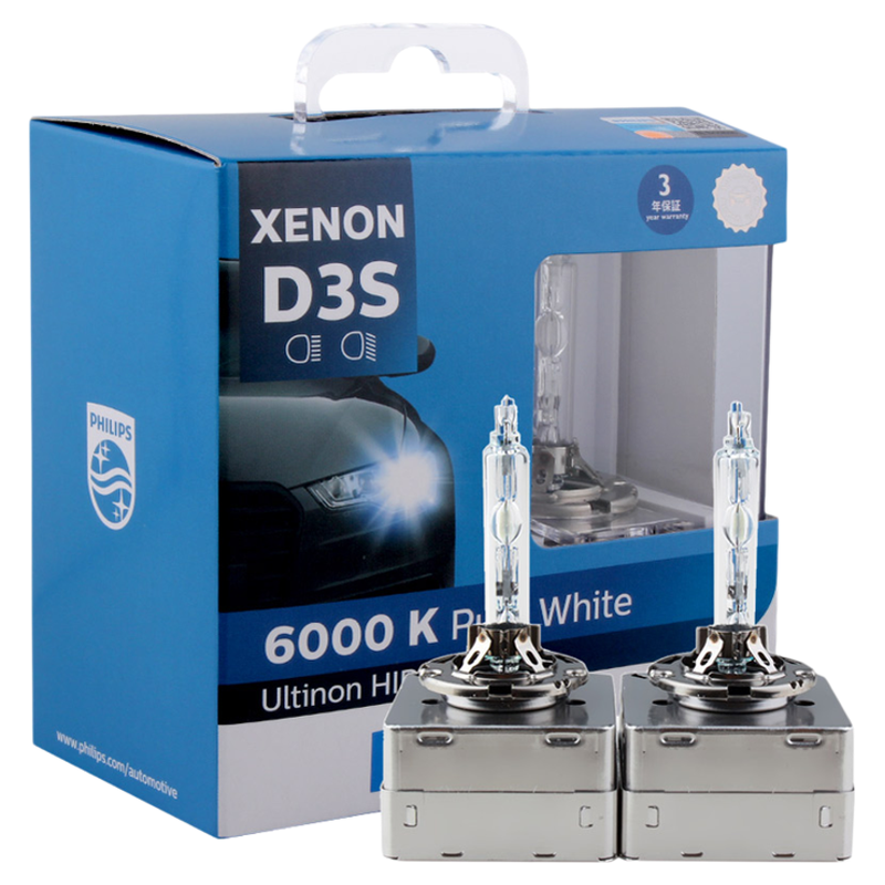 Philips | 6000K Bright Xenon Car Light Bulb ราคา 8,054 บาท*ส่งฟรี